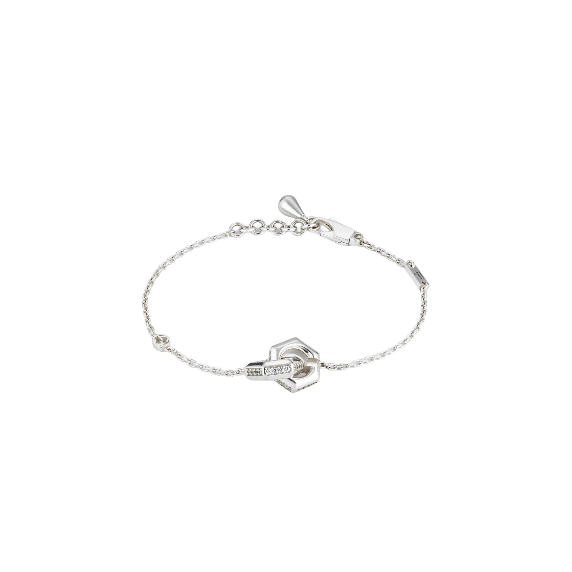 GUCCI 925 STERLING SILVER BRACELETS SILVER 817030 GUCCI 925 STERLING SILVER BRACELETS SILVER 817030